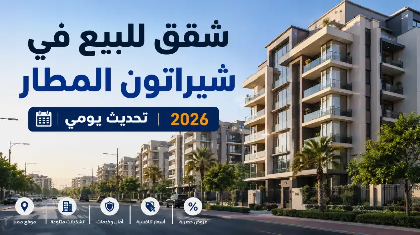 شقق للبيع في شيراتون استلام فوري
