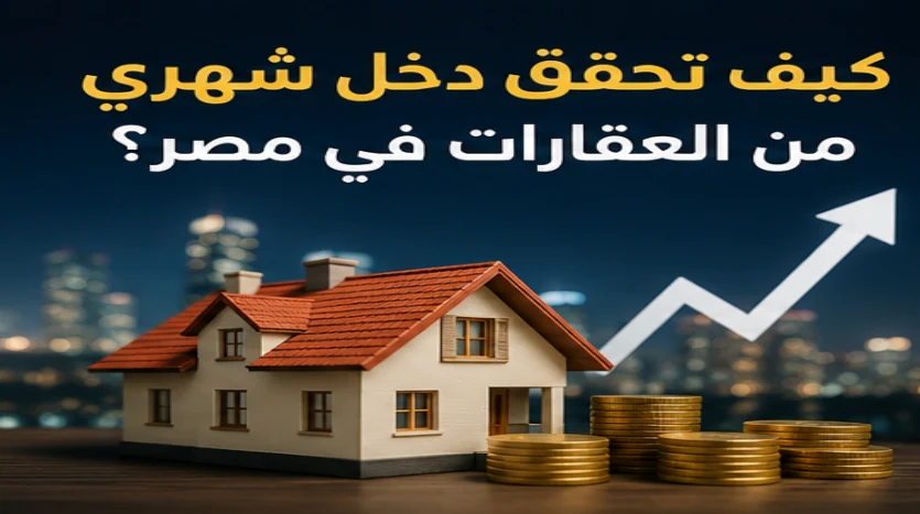 كيف تحقق دخل شهري من العقارات في مصر؟
