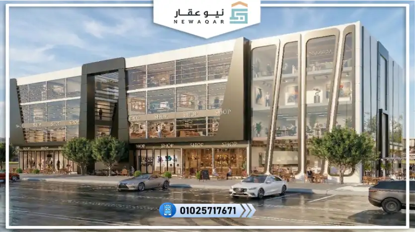 محل تجاري للبيع 39م الدور الثاني بمقدم 15%