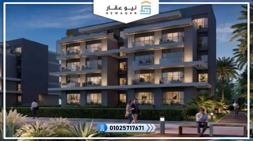 بينتهاوس للبيع 105متر لاندسكيب مقدم تعاقد 295 ألف