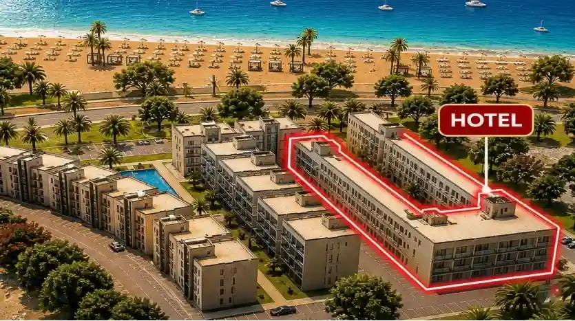شقق فندق الما الجلالة العين السخنة