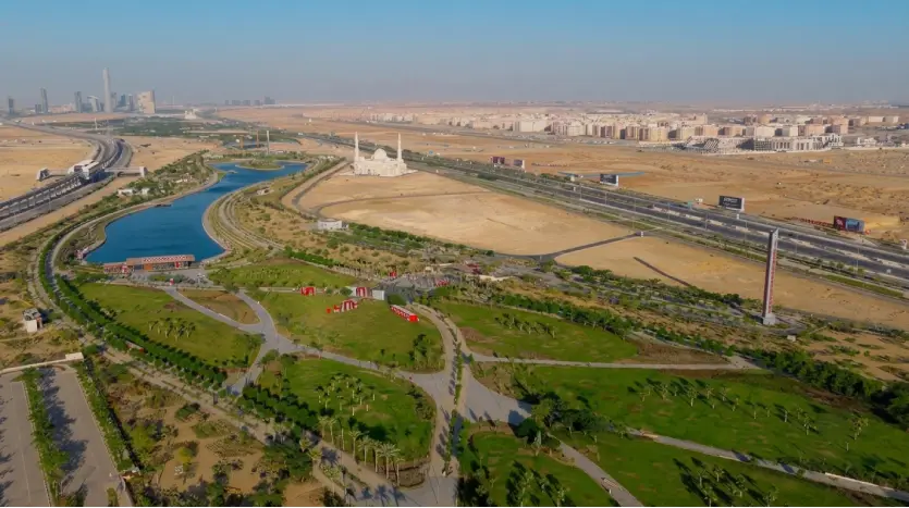 صورة حقيقة لكمبوند River District العاصمة الإدارية