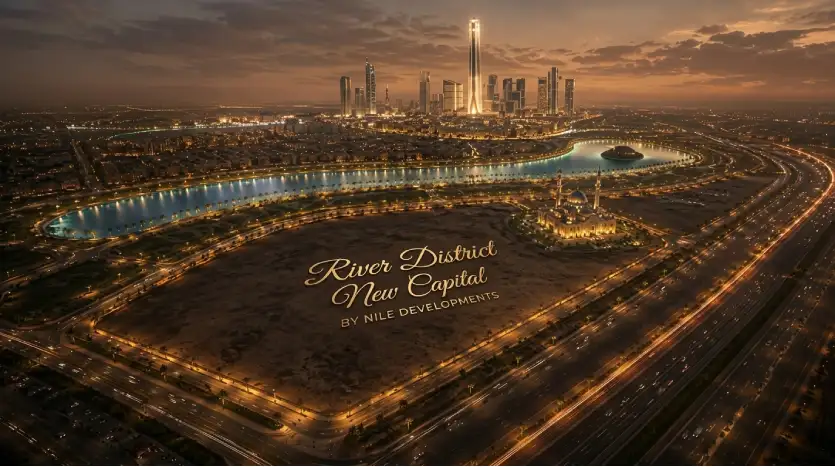 مشروع ريفر ديستريكت العاصمة الادارية River District New Capital Nile Developments