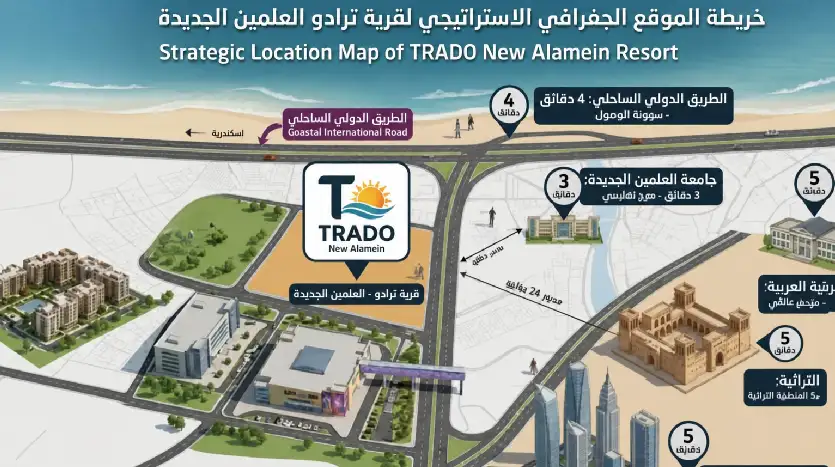 شاليه للبيع 40م تشطيب سوبر لوكس بمقدم تعاقد 10%
