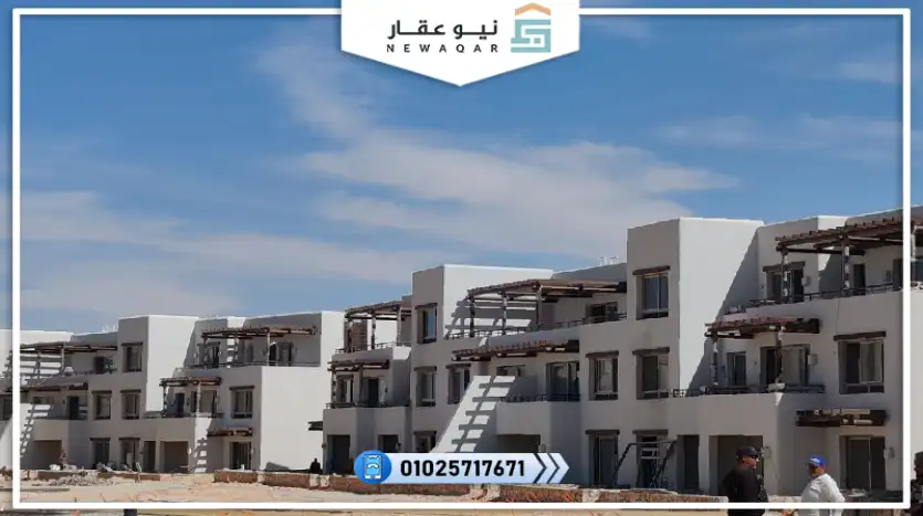 شاليه للبيع 120متر بفيو لاندسكيب