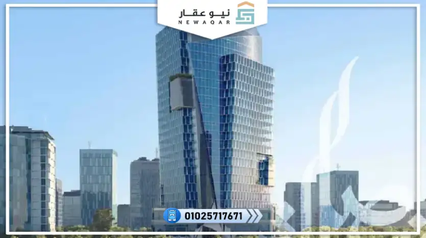 مكتب اداري للبيع 44متر تشطيب كامل