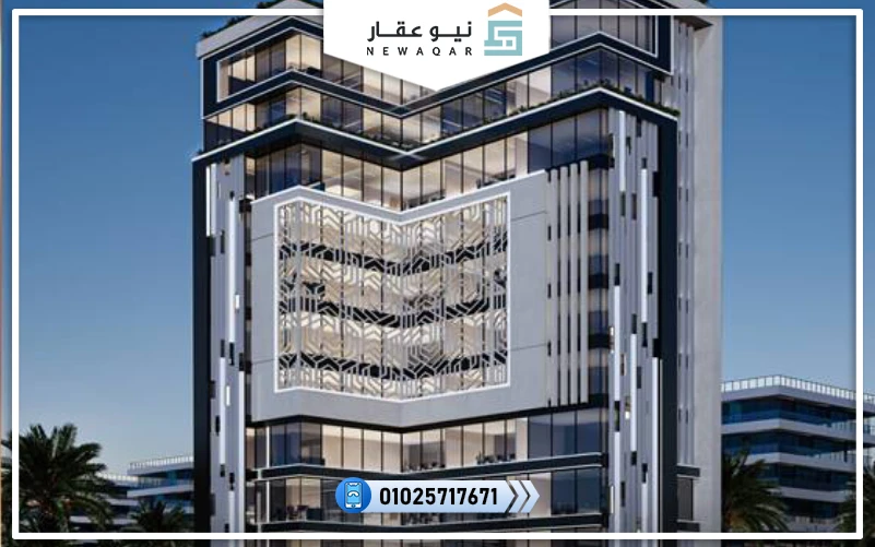 مكتب اداري للبيع 25متر تشطيب سوبر لوكس