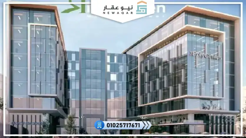 مكتب اداري للبيع 37متر بعائد علي المقدم