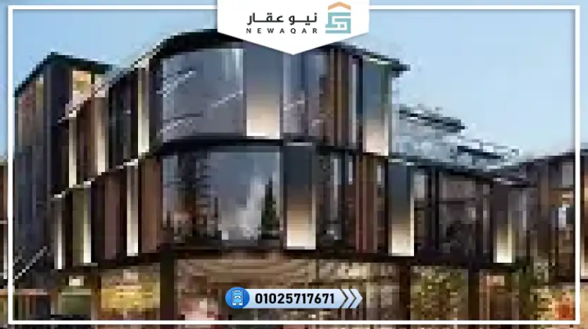 محل تجاري للبيع 110متر بفيو علي البلازا
