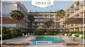 شاليه للبيع 57متر بجاردن 15متر
