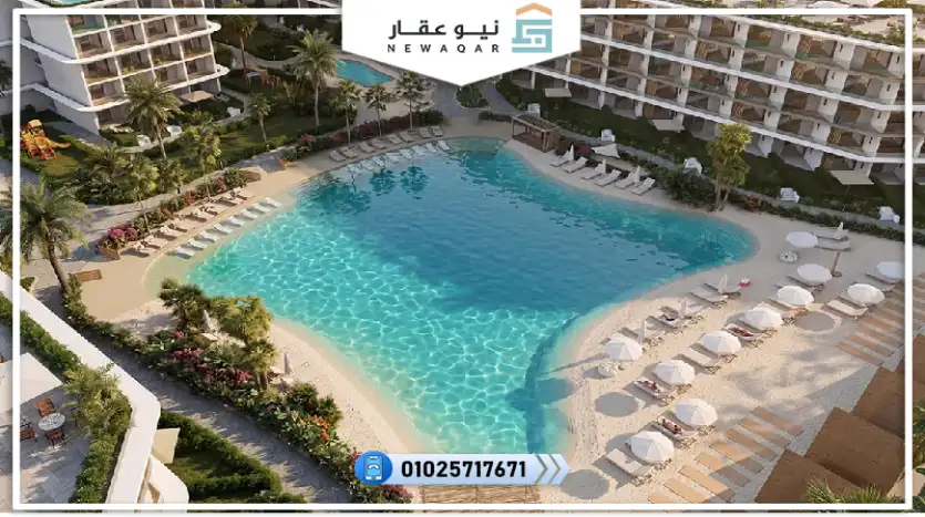 شاليه للبيع 70متر بفيو لاندسكيب
