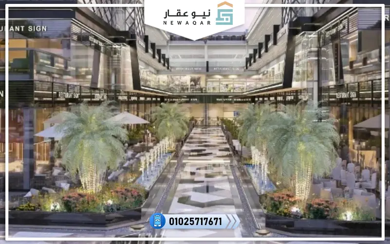 محل تجاري للبيع 35متر اوبن فيو علي البلازا