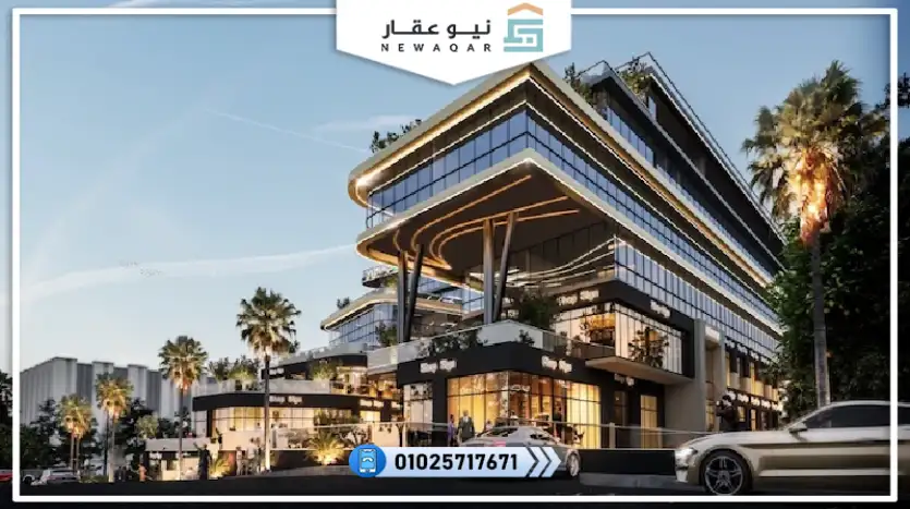 محل تجاري للبيع 40متر بفيو علي البلازا مباشرة