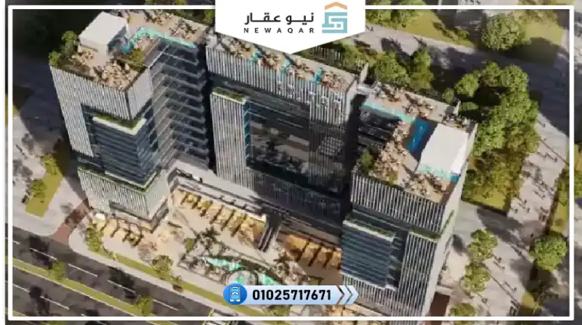 مكتب اداري للبيع 40متر بمقدم 264 ألف