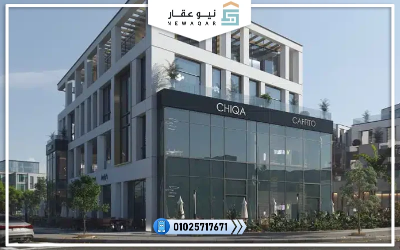 محل تجاري للبيع 87متر بفيو علي البلازا
