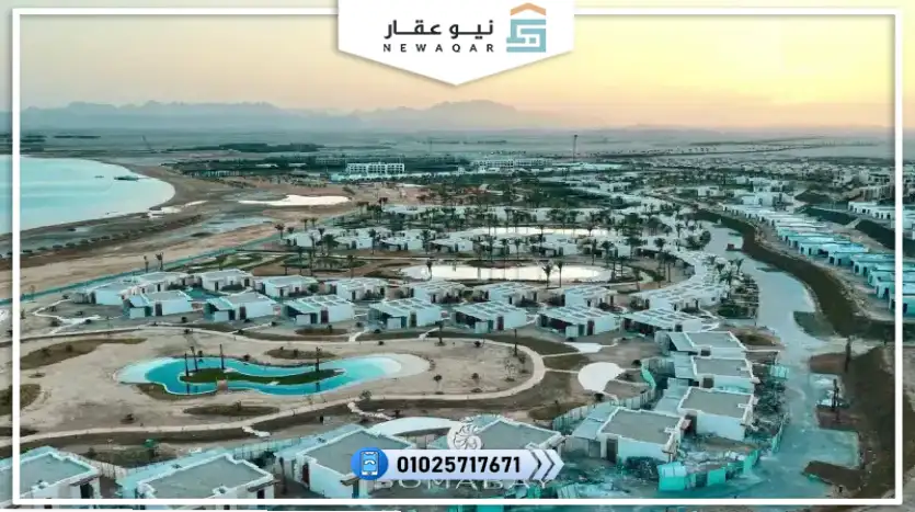 شاليه للبيع 109متر بفيو بحر مباشرة