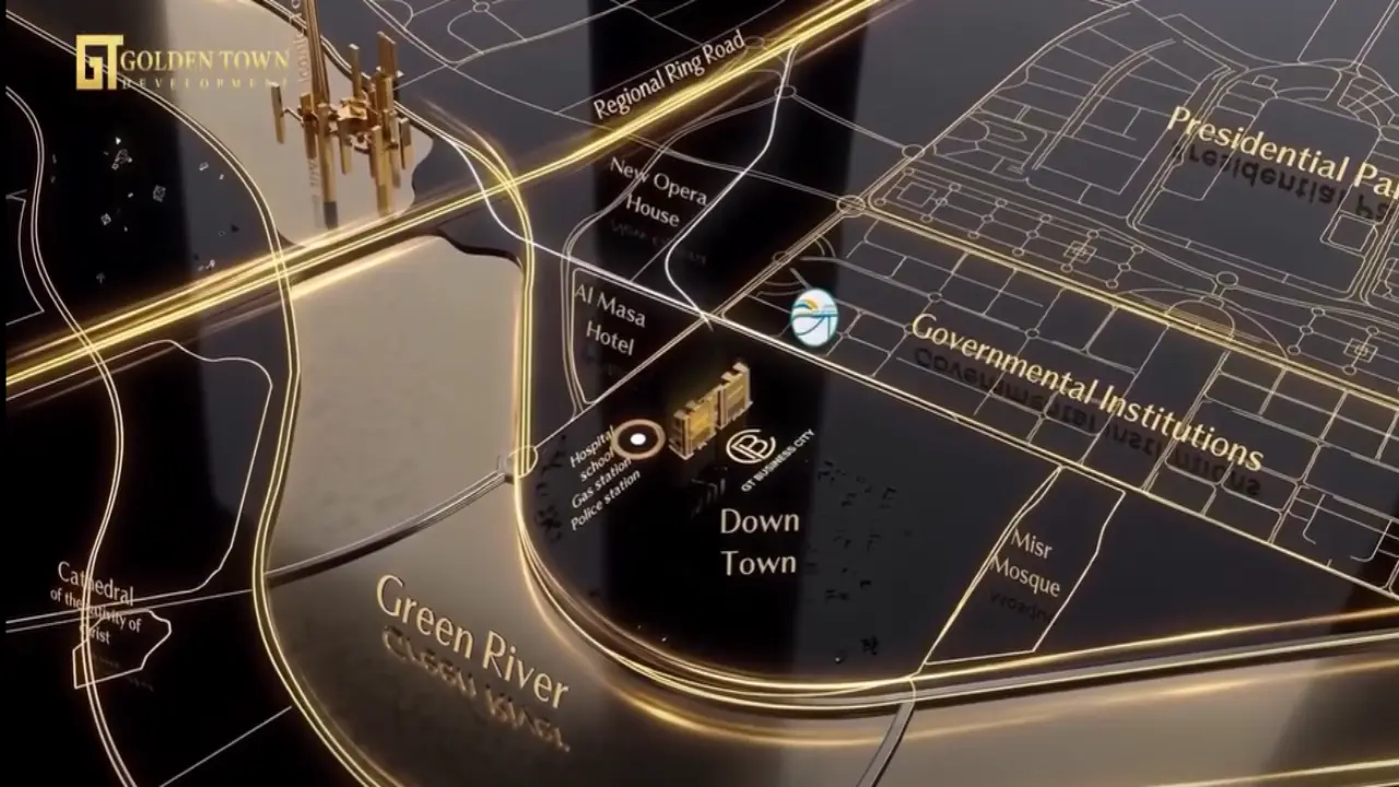 مشروع GT Business City مشروع جي تي بيزنس سيتي نيو كابيتال