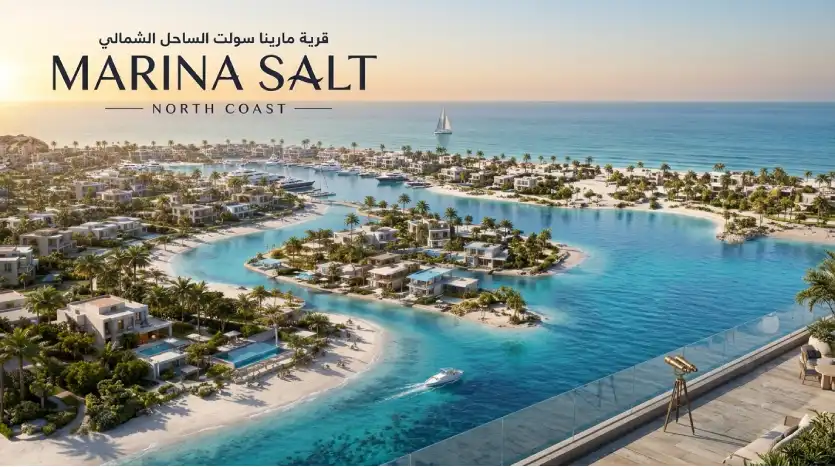 شاليهات مارينا سولت تطوير مصر