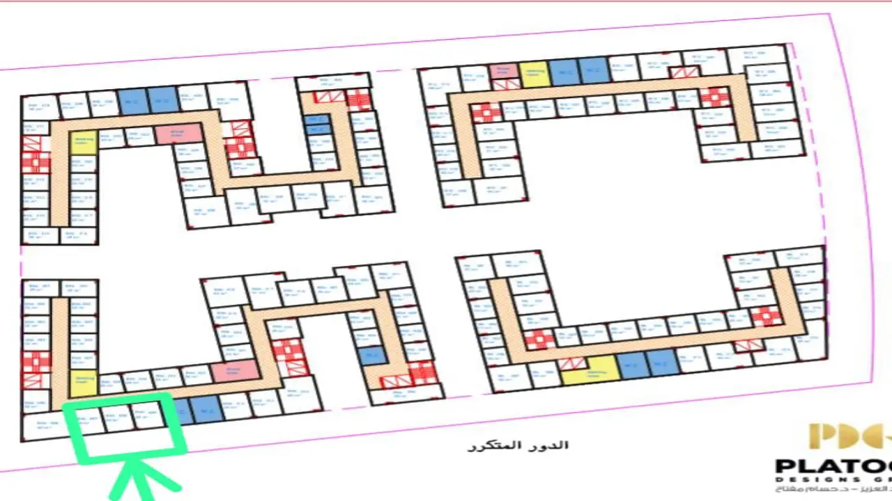 مكتب اداري للبيع 102م تشطيب كامل مقدم 10%