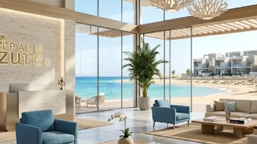 Palm azure