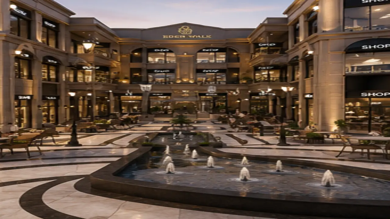 مشروع ايدن ووك العاصمة الإدارية Eden Walk