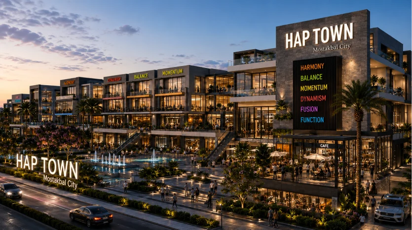 مول هب تاون حسن علام المستقبل سيتي Hap Town Mostakbal City