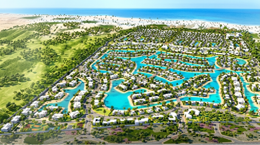 المخطط العام لمشروع Sea Veil Ras El Hekma