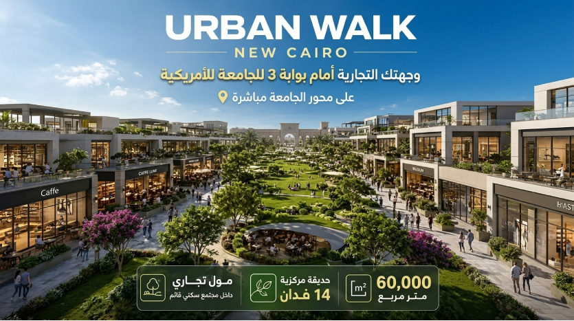أحدث أسعار مول Urban Walk التجمع الخامس