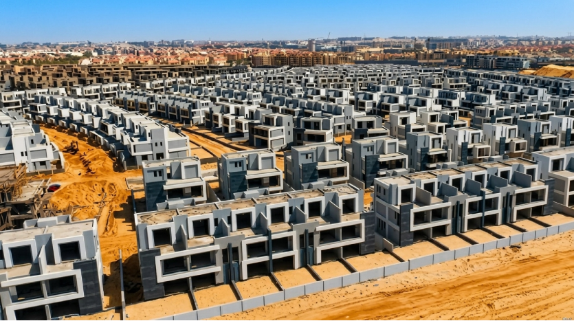 الماستر بلان لكمبوند patio town Side