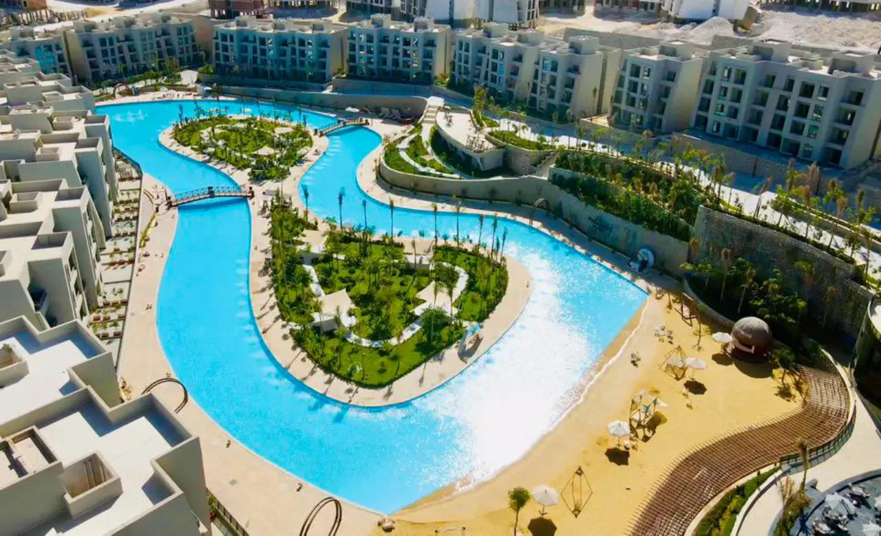صور لايف من سكاي سيتي الجلالة العين السخنة