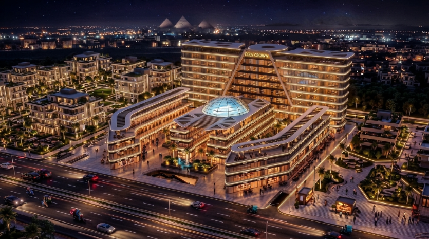 Crown Giza Towers October mall