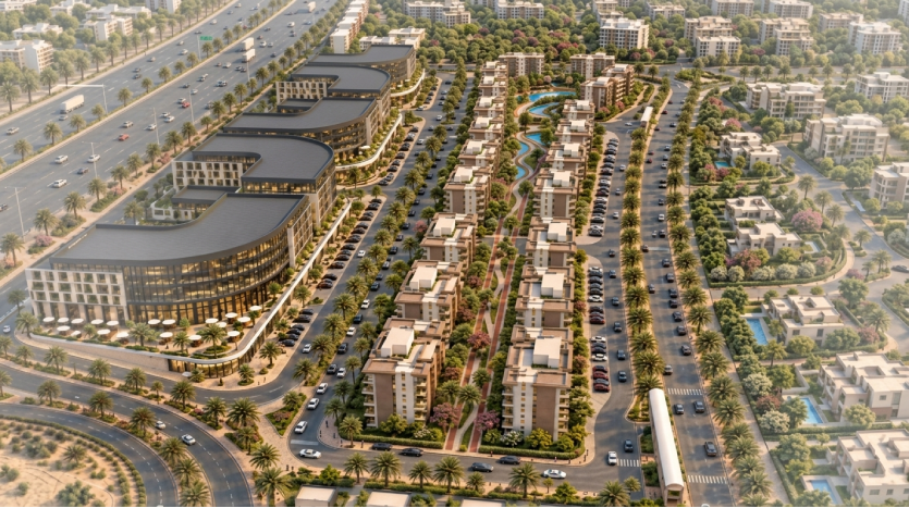 الماستر بلان لمرحلة Etaje Taj City