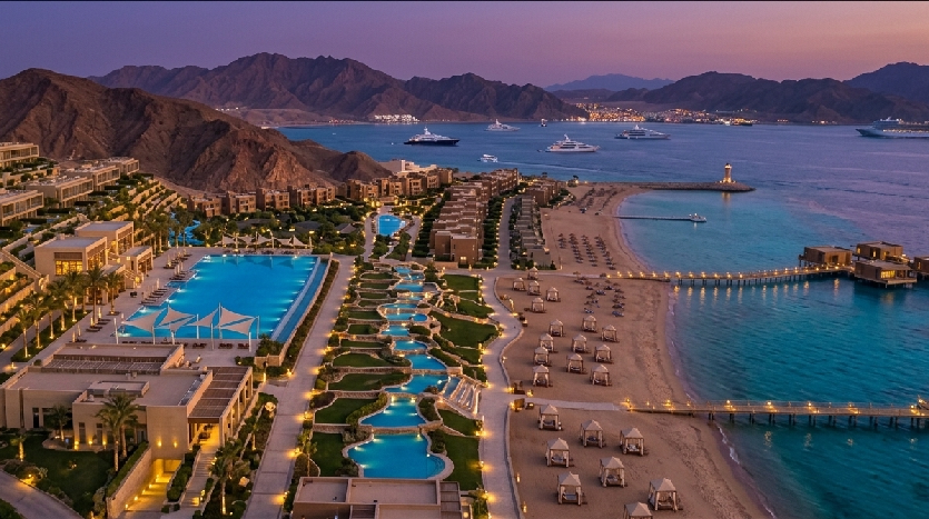 خدمات ومرافق مشروع Ladera URD Red sea
