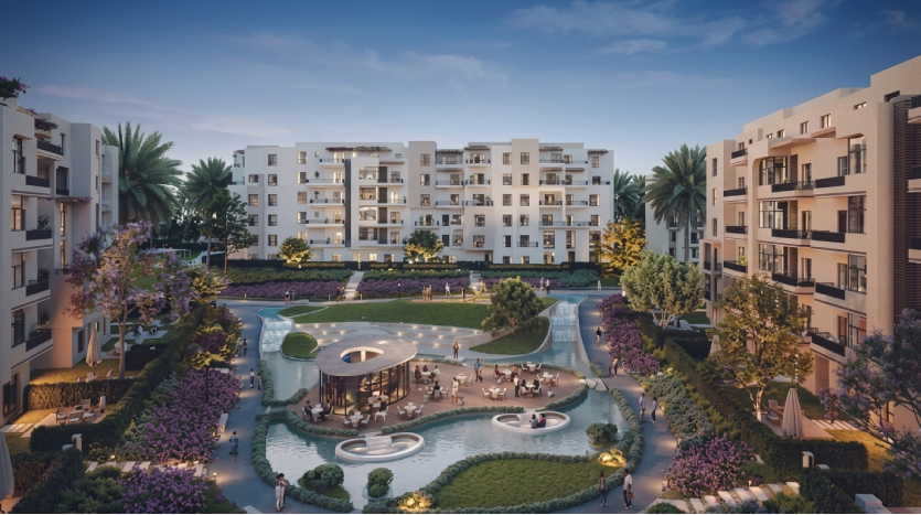 تصميم كمبوند Mid Park Orascom October