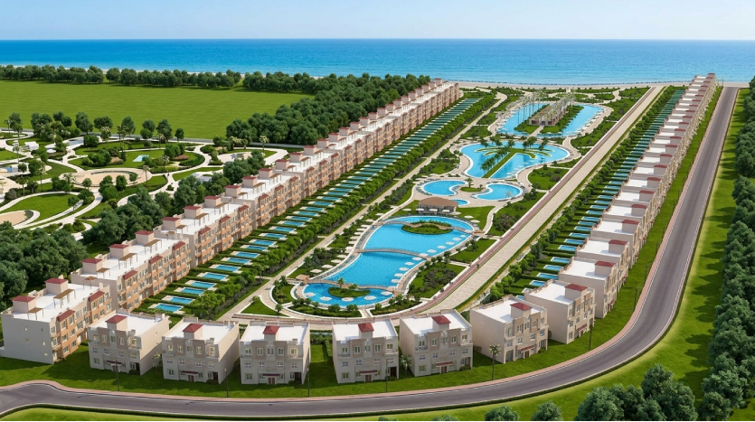 الماستر بلان لقرية تاميرا العين السخنة