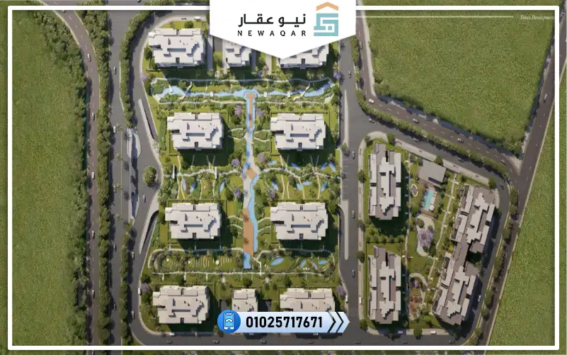 استديو للبيع 49م بفيو لاجون مباشرة بمقدم 380 ألف