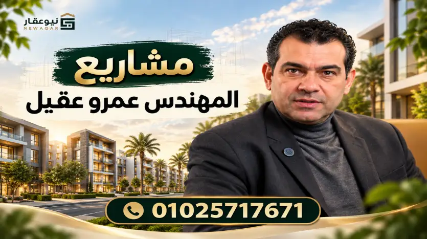 أبرز مشاريع الاستشاري الهندسي عمرو عقيل مشاريع الاستشاري الهندسي م عمرو عقيل العقارية في مصر