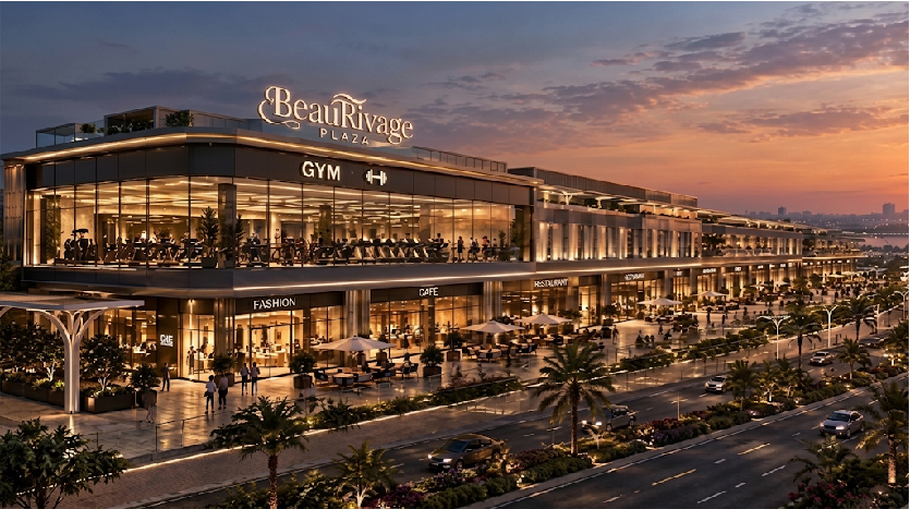 المخطط العام لمشروع Beau Rivage Plaza