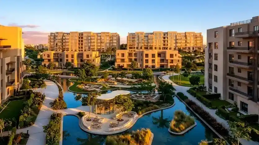 شقة للبيع 80م تشطيب كامل بفيو لاندسكيب مقدم تعاقد 410 ألف