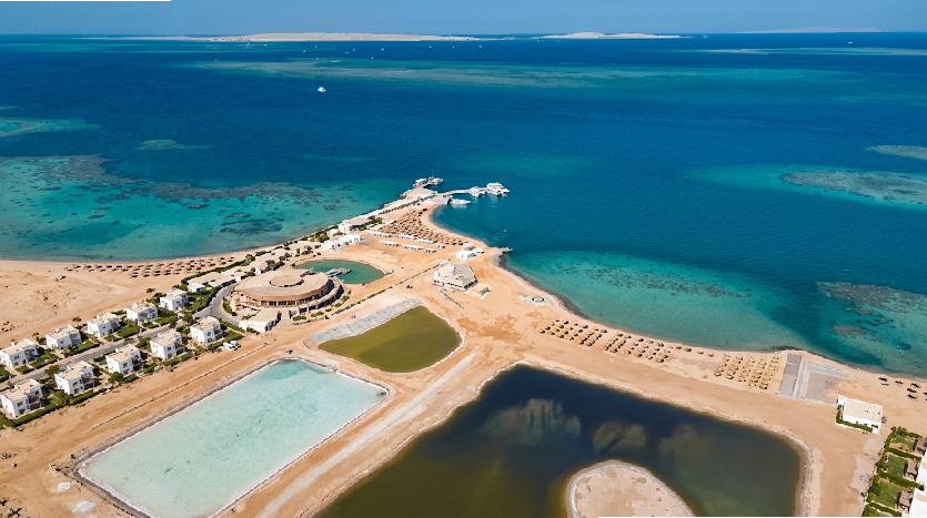 التصميم المعماري والمخطط العام لمشروع ريفا الغردقة